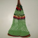 Lime green,red, yellow & Green tote bag