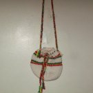 Medium White red, yellow & Green tote bag