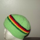 small Lime green, Yellow, red, yellow & Green Hat