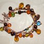 Three Strand Dragon Fly Bracelet