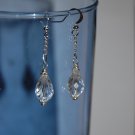 Glass Crystal Drop Earrings