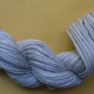 100%  wool yarn, worsted wt, silver gray,   1 skein