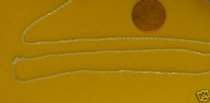 925silver cable chain jewelry making rectangular 2x1.5