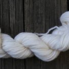 100%  wool yarn, worsted weight, off-white ,  1 skein