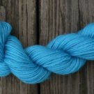 100%  wool yarn, worsted weight, teal,  1 skein