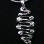 925 silver milk way star pendant and necklace, 18"