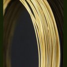 vermeil round wire gauge  28  for jewelry making, 5 ft