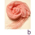 Soft Colored Shawl Perfect for Mix and Match: Blossom