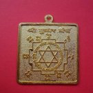ASHTADHATU 24 C GOLD PLATED SHRI KUBER YANTRA