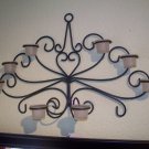 Tea light wall sconce