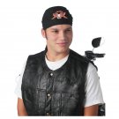 SKULL CAP WITH EAGLE & BANNER