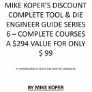 Discount Complete TooL & Die ENGINEER GUIDE series
