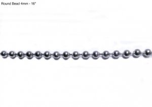 "Round Bead - 4.0MM"