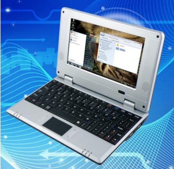 7 Mini Netbook Laptop Notebook WIFI Windows CE