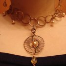 Exclusive Elegant Copper chain necklace & earring set