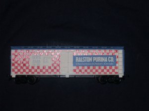 1970'S TYCO TRAIN BILLBOARD REEFER 40' RALSTON #355