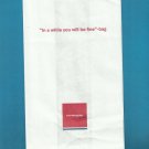 NORWEGIAN AIRLINES AIR SICKNESS BAG BARF WASTE BAG