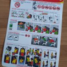THAI VIETJET AIR AIRBUS A320-214 AIRLINE SAFETY CARD