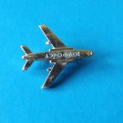 AEROFLOT FLIGHT CREW LAPEL BADGE AIRCRAFT AND AIRLINE NAME AEROFLOT
