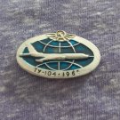 AEROFLOT TUPOLEV TU 104 1965 JET AIRLINER PIN BADGE
