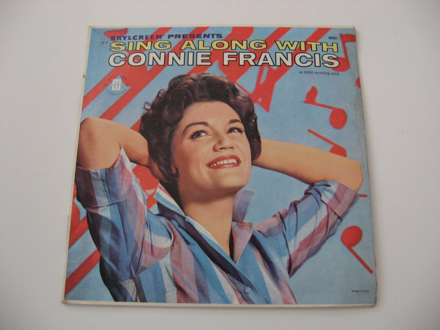 Connie Francis - Sing Along With Connie - Circa 1961.