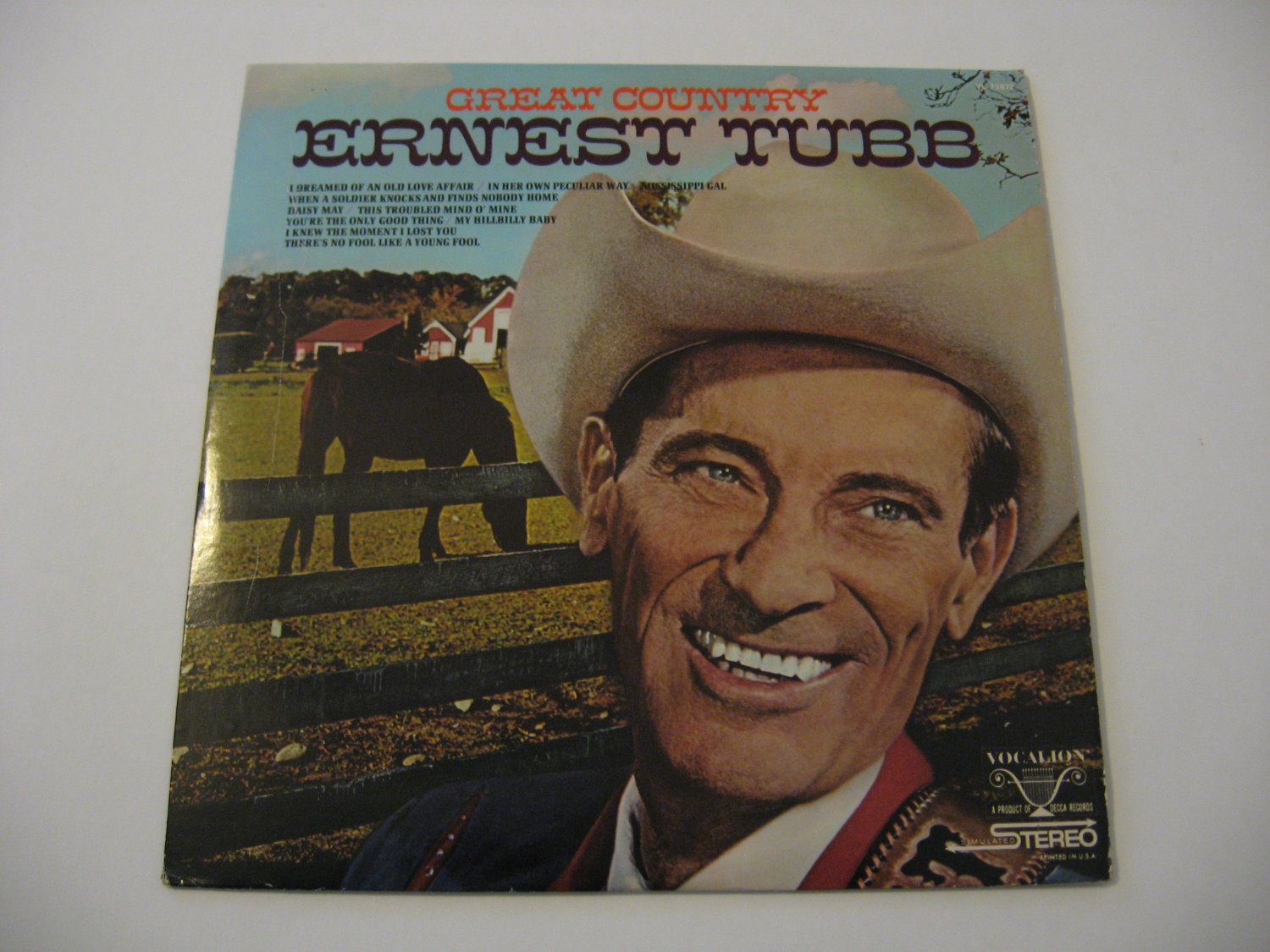 Ernest Tubb - Great Country (Vinyl Records)