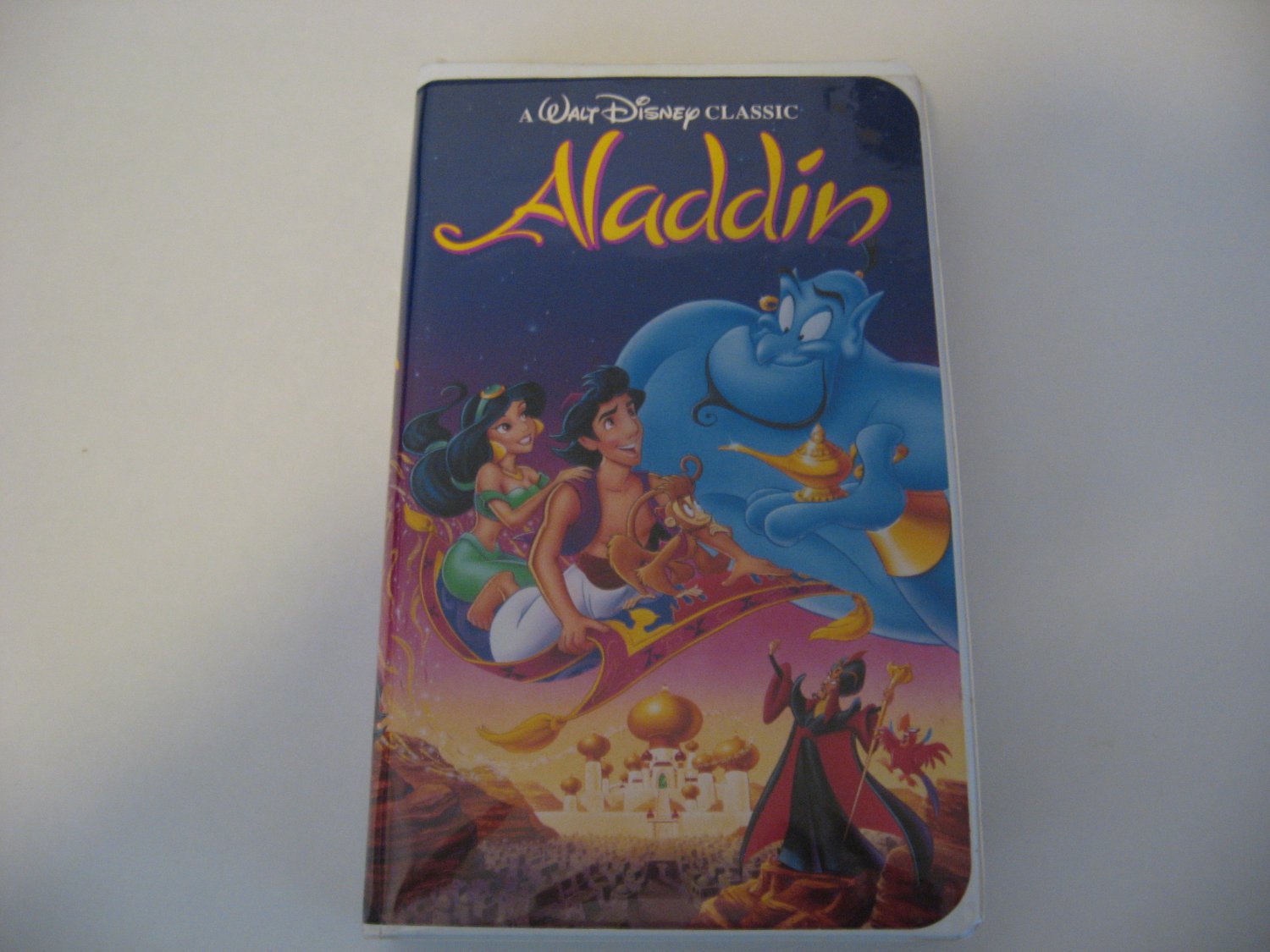 Walt Disney Aladdin Black Diamond Circa 1993 VHS Tape