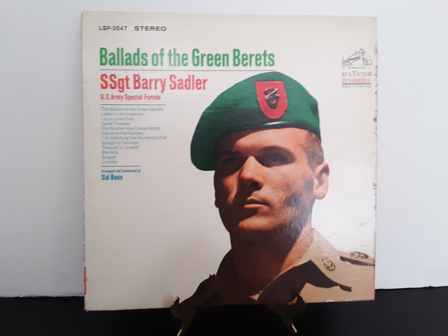 Ssgt Barry Sadler Letter From Vietnam
