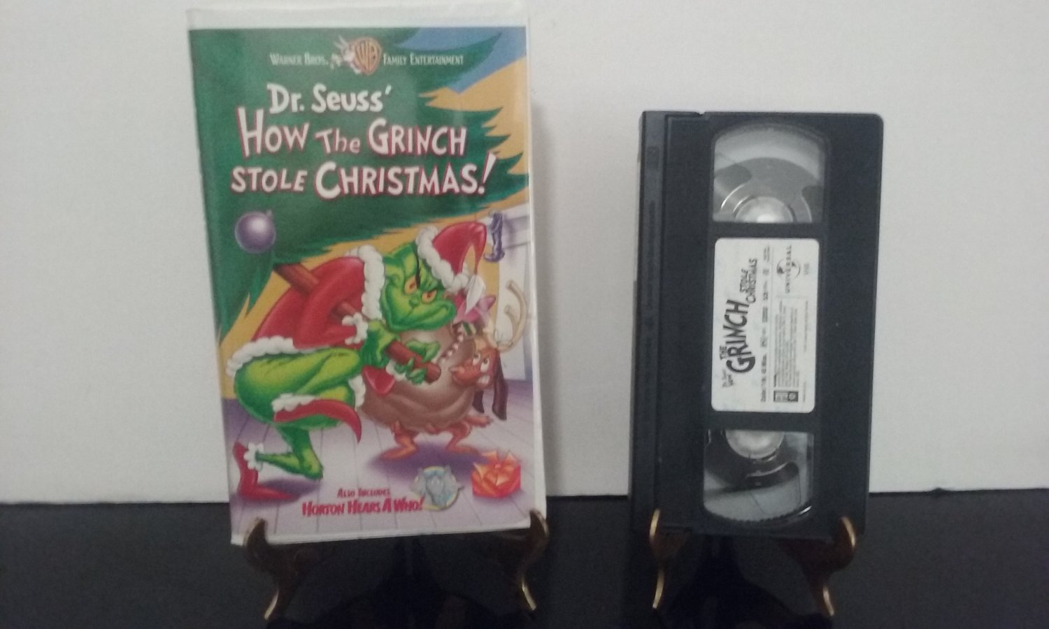 Dr. Seuss - How The Grinch Stole Christmas - Circa 1999 - Vhs Tape