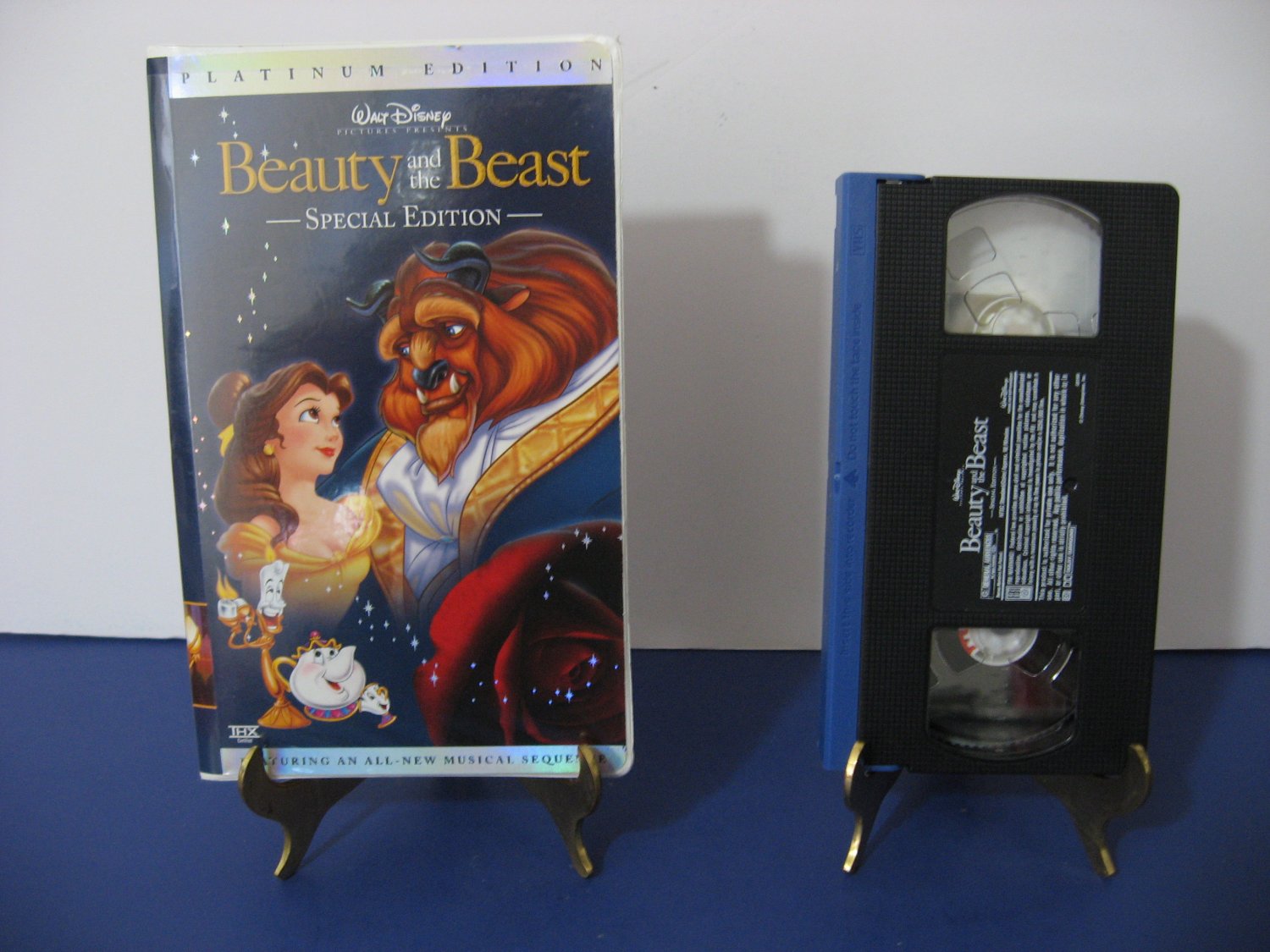 Walt Disney Beauty And The Beast Platinum Edition! VHS