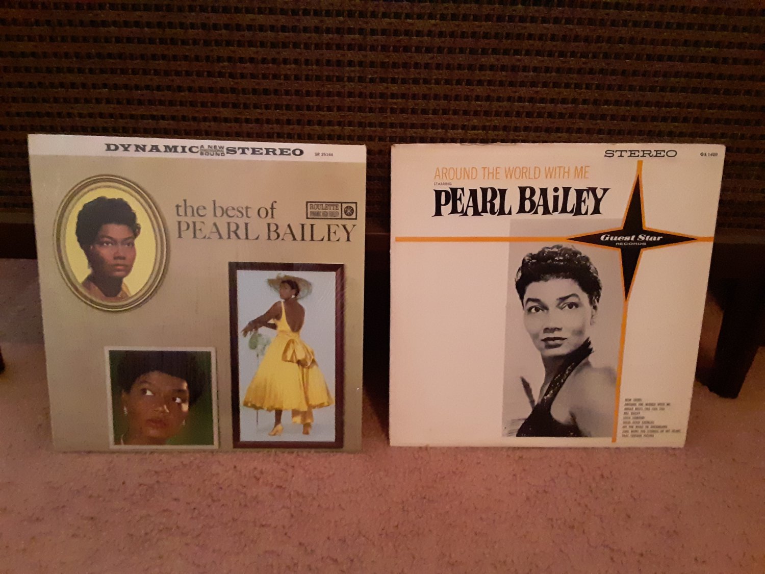 Pearl Bailey - 2 Album Bundle - The Best Of Pearl Bailey & Around The World - Circa 1950's