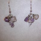 Purple Crystal Earrings