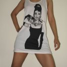 AUDREY HEPBURN... Cute Mini Dress or Long Tank Top