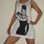 AUDREY HEPBURN... Cute Mini Dress or Long Tank Top