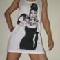 AUDREY HEPBURN... Cute Mini Dress or Long Tank Top