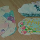 3 vintage Easter window decorations 3 vintage Easter window decorations