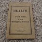 Health for Man and Domestic Animals 1916 1st Edition