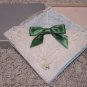 Vintage Linen Center Cotton Lace Handkerchief