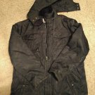 MEN'S SEARS WORK LEISURE DARK BLUE JACKET WITH HOOD, SIZE XL (46-48) EXTRA TALL