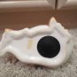VINTAGE DAIRY COW COIN MONEY PIGGY BANK CERAMIC