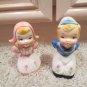 VINTAGE ANTIQUE MADE IN JAPAN ARROW LITTLE DUTCH BOY & GIRL FIGURINES