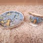 VINTAGE ANTIQUE THE BOY JESUS MINIATURE CUP & SAUCER - RUDOLPH, WISCONSIN