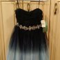NEW NWT B. SMART 3/4 NAVY BLUE HOMBRE PROM HOMECOMING WEDDING DANCE PARTY DRESS