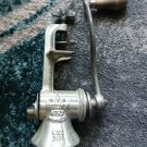 VINTAGE ANTIQUE KEEN CUTTER MEAT GRINDER CHOPPER - WOOD & METAL