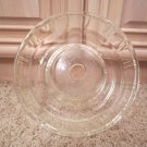 VINTAGE QUEEN ANNE CLEAR GLASBAKE GLASS BAKING DISH