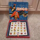 VINTAGE ANTIQUE JINGO JIGSAW PUZZLE BINGO GAME BY CADACO-ELLIS