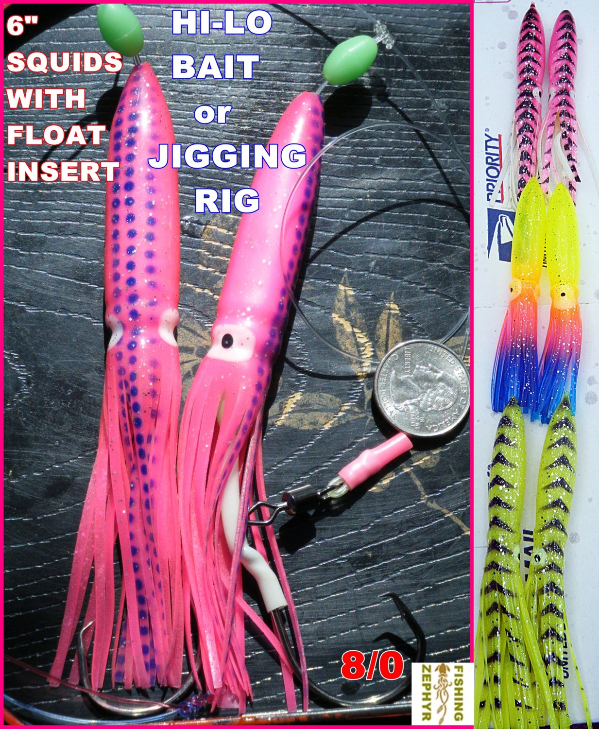 Innovative DEEP-DROP HI-LO BOTTOM RIG,USE FOR BAIT OR JIGGING*COD,POLLOCK,ETC,*