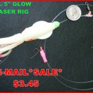 SALTWATER GLOW SQUID TEASER RIG*Versatile*Jigging,Popping,Bucktailing,ect