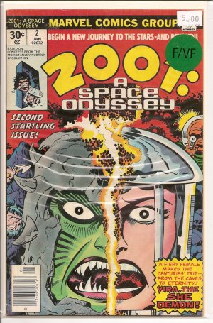 2001, A Space Oddessy # 2, 7.0 FN/VF 