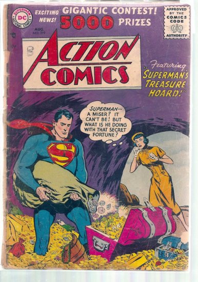 ACTION COMICS # 219, 1.0 FR